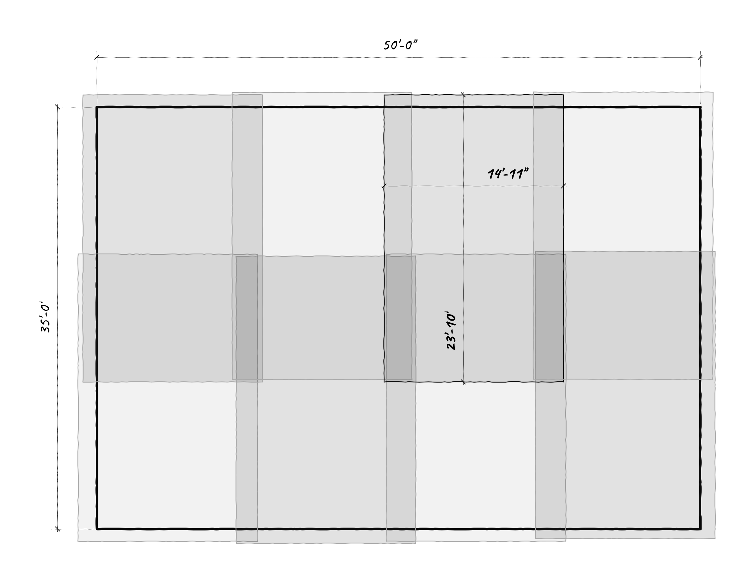 Projector Overlap Map